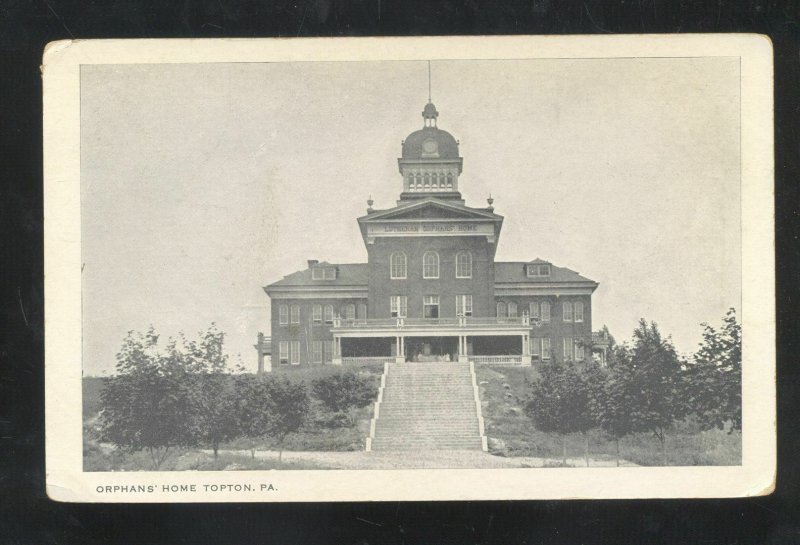 TOPTON PENNSYLVANIA PA. ORPHANS HOME VINTAGE POSTCARD