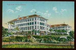 Early Postcard The Majestic Tivoli Hotel Ancon Canal Zone Panama Canal  B4083