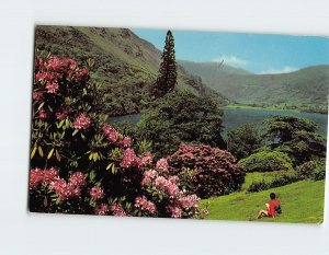 Postcard Lake Gwynant, North Beddgelert, Wales