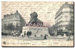 Paris - 14 - ed Lion Belfort - Old Postcard