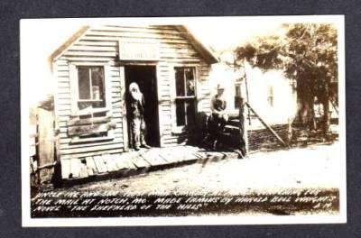 MO Uncle Ike Post Office NOTCH MISSOURI Real Photo RPPC