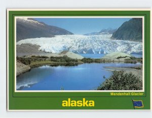 Postcard Mendenhall Glacier, Alaska