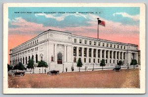 Cartão postal Washington DC New City Post Office c1925-