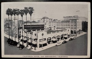 Vintage Postcard 1948 The California Hotel, San Bernardino, California (CA)