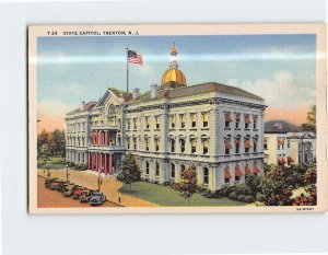 Postcard State Capitol Trenton New Jersey USA