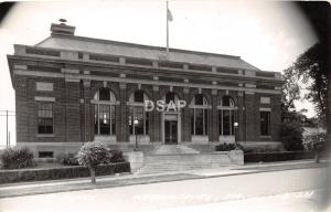 C71/ Warrensburg Missouri Mo Real Photo RPPC Postcard c40s Post Office Building