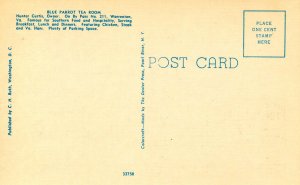 VA - Warrenton. Blue Parrot Tea Room