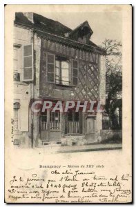 Old Postcard Beaugency House XIII century