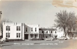 G57/ Lexington Missouri RPPC Postcard c40s hotel Lexington