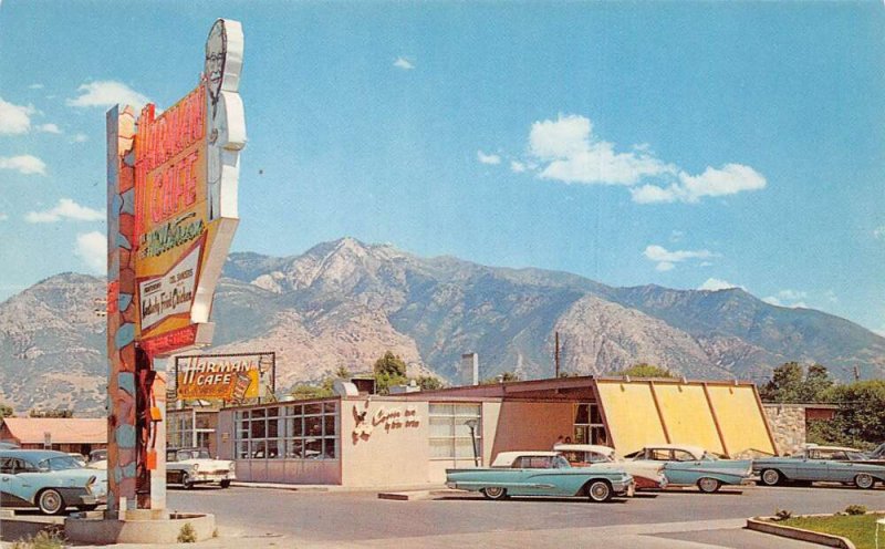 Ogden Utah Harman's Millstream Color Photochrome Vintage Postcard U1615