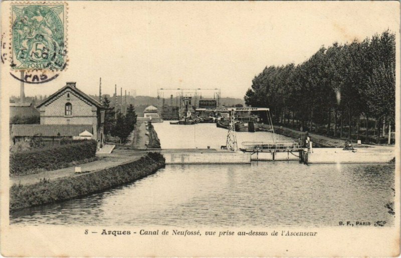 CPA ARQUES - Canal de Neufosse (129883)