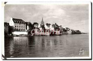 Modern Postcard Roscoff At high tide