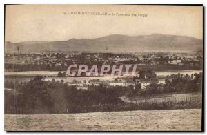 Old Postcard Mulhouse Dornach and Panorame of Vorges