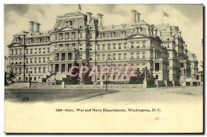 Postcard Old Navy War And State Departments Washington D C.