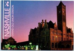 Postcard - Grand Old Union Station - Nashville, Tennessee