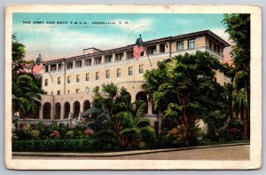 The Army & Navy YMCA Honolulu TH HI C1935 Postcard P15