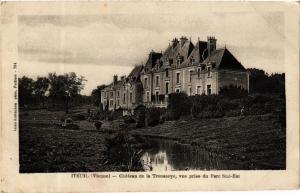 CPA Iteuil Chateau de la Troussaye, vue prise du Parc au Sud-Ouest (613255)