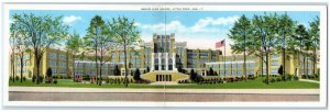 c1940 Senior High School Exterior Building Little Rock Arkansas Vintage Postcard