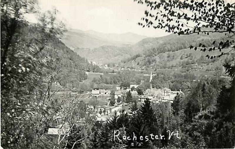 RPPC View of Rochester Vermont VT