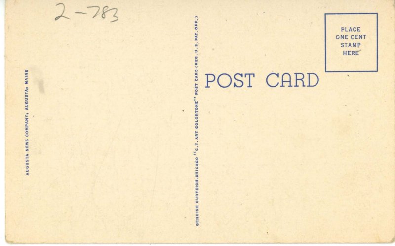 ME - Augusta. U. S. Post Office 