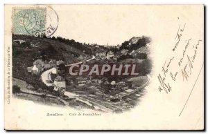 Avalon Postcard Old Approval Pontaubert