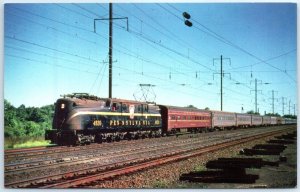 Postcard - Pennsylvania Railroad Locomotive Number 4920 - New Jersey