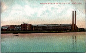 General Electric Co River Works, Lynn MA Vintage Postcard R37