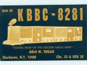 Pre-1980 RADIO CARD - Sherburne - Near Norwich & Cortland NY AH2777