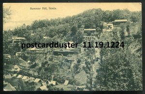 dc179 - INDIA Simla 1916 Summer Hill by Mirza