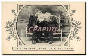 Old Postcard The Chrysale man and Sergines