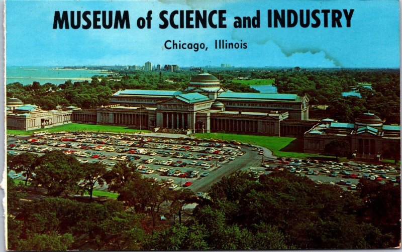 USA Museum of Science and Industry Chicago Illinois Chrome Postcard C024