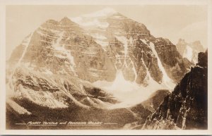 Mount Temple and Paradise Valley Alberta Unused Gowen Sutton RPPC Postcard E95