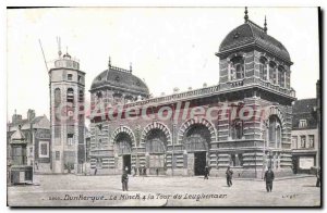 Old Postcard Dunkerque Minch La Tour Du Leughenaer