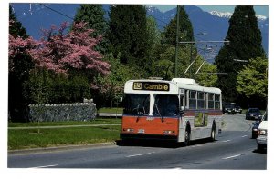 BC Transit Trolley Coach, Cambie, Vancouver, British Columbia