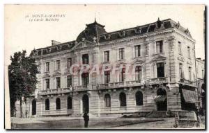 Old Postcard Mont de Marsan Military Circle