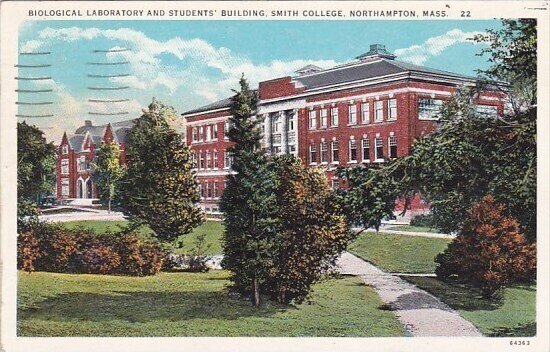 Biological Laboratory And Students Building Smith College Northampton Massach...