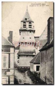 Villemaur - wooden bell tower Old Postcard