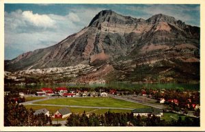 Canada Alberta Waterton Lakes National Park Waterton Park Townsite