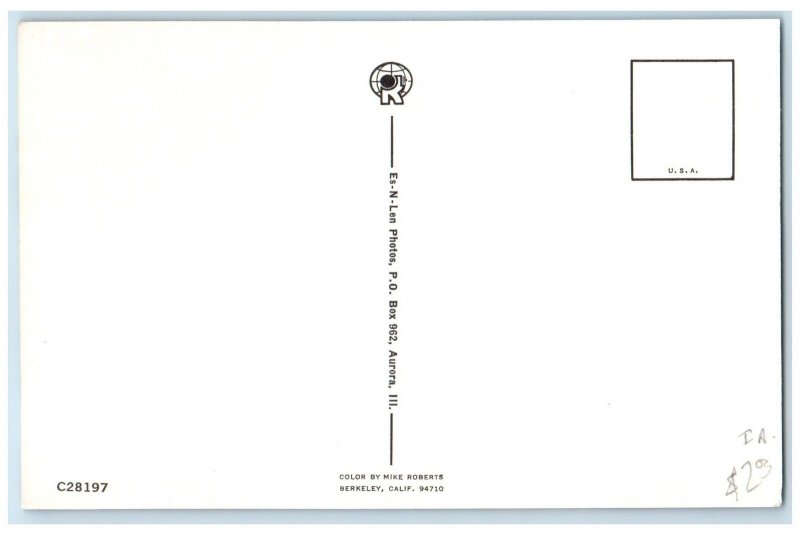 c1960s Crossroads Center Osco Drug Sears Waterloo Iowa IA Unposted Cars Postcard