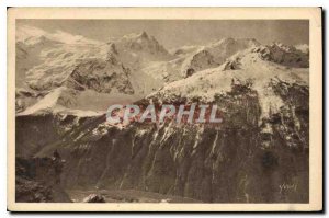 Postcard Old La Douce France Alps Massif du Pelvoux and the latest extensions...