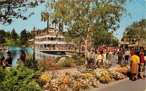 CA, Anaheim, California, Disneyland,Mark Twain,Frontierland,Sternwheel Steamboat