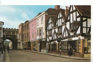 Wiltshire Postcard - High Street - Salisbury - Ref 13661A