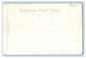 c1905 Spring Garden Road Trolley Halifax Nova Scotia Canada Antique Postcard