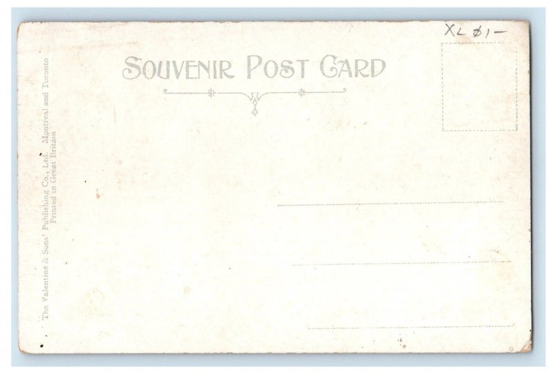 c1905 Spring Garden Road Trolley Halifax Nova Scotia Canada Antique Postcard