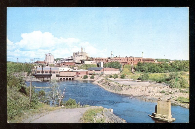 h2872 - ESPANOLA Ontario Postcard 1960s KVP Company Paper Mill