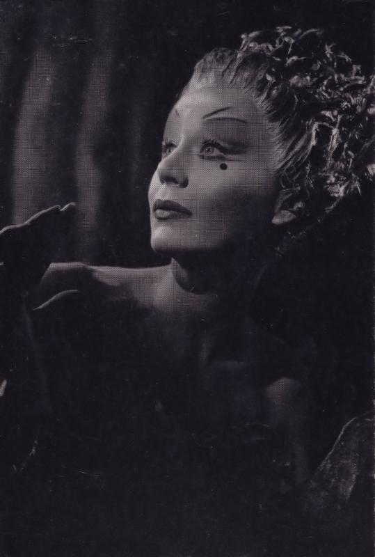 Margaret Leighton as Ariel Royal Shakespeare Company Theatre Postcard