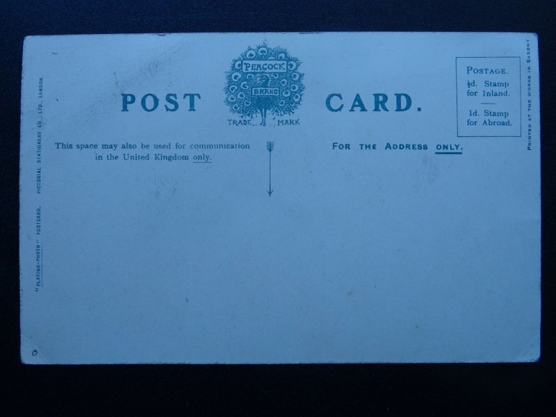 Bedford THE GRAMMAR SCHOOL De Parys Avenue Old Postcard by Pictorial Stationery