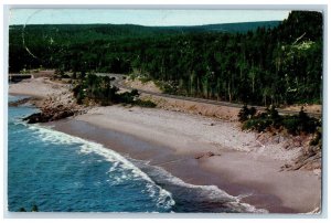 c1950's Scene at Black Brook Cabot Trail Cape Breton Nova Scotia Canada Postcard 