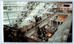 Knoxville Tennessee Postcard Interior View US Pavilion Worlds Fair c1960 Vintage