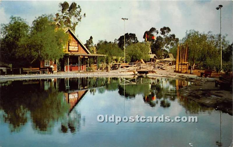 Knott's Berry Farm, Ghost Town, California, CA, USA Postcard The Old Mil...